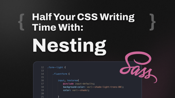 SCSS In WordPress Ep 1: Nesting