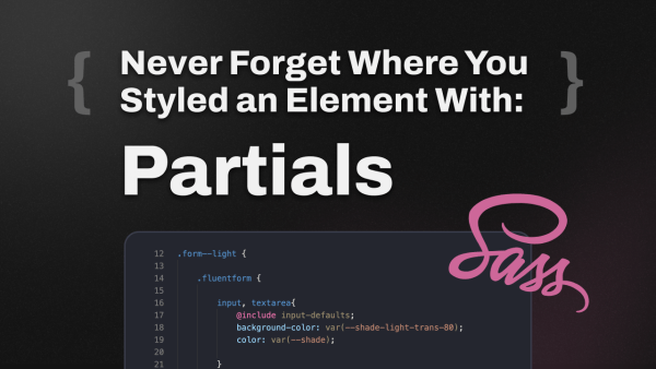 SCSS In WordPress Ep 4: Partials