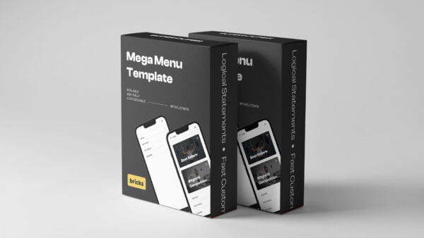 Bricks Mega Menu Template